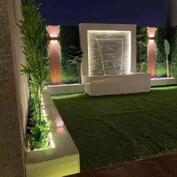 تصميم الحدائق المنزلية الحديثة بالرياض