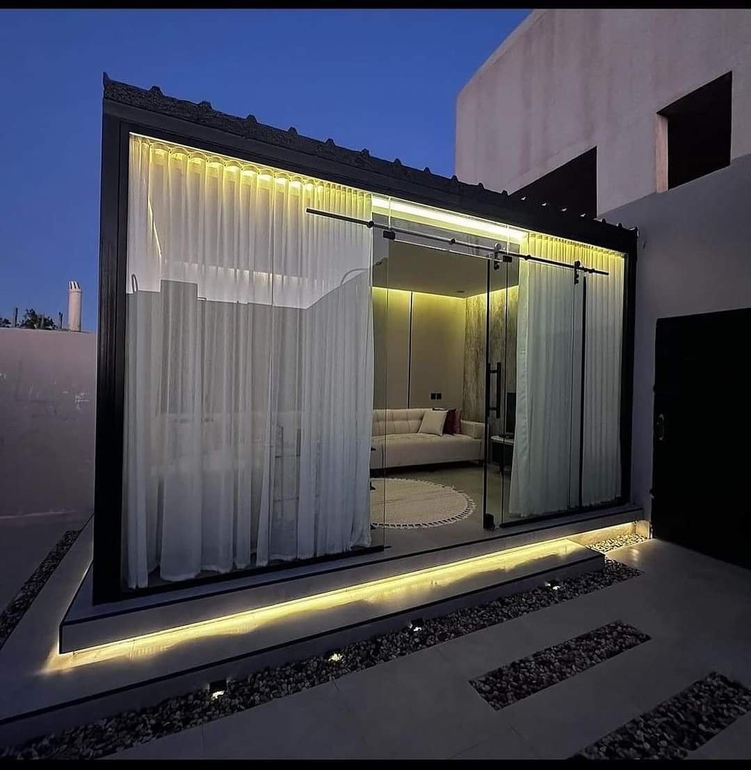 لغرف الزجاجية بالرياض